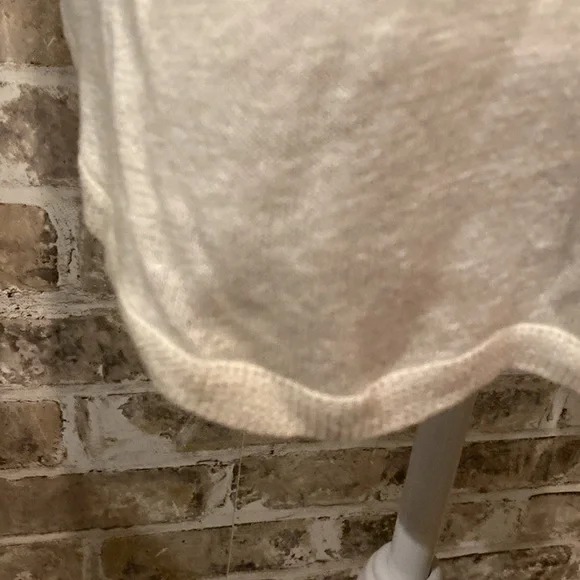 J.Jill crew neck sweater. Size S. Cream with black and brown stripes. - Picture 6 of 14